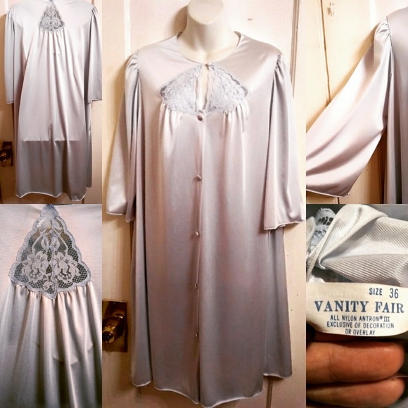 Vanity Fair Intimates Sleepwear Plus Size Vtg 80s Nightgown In Sz0x Poshmark